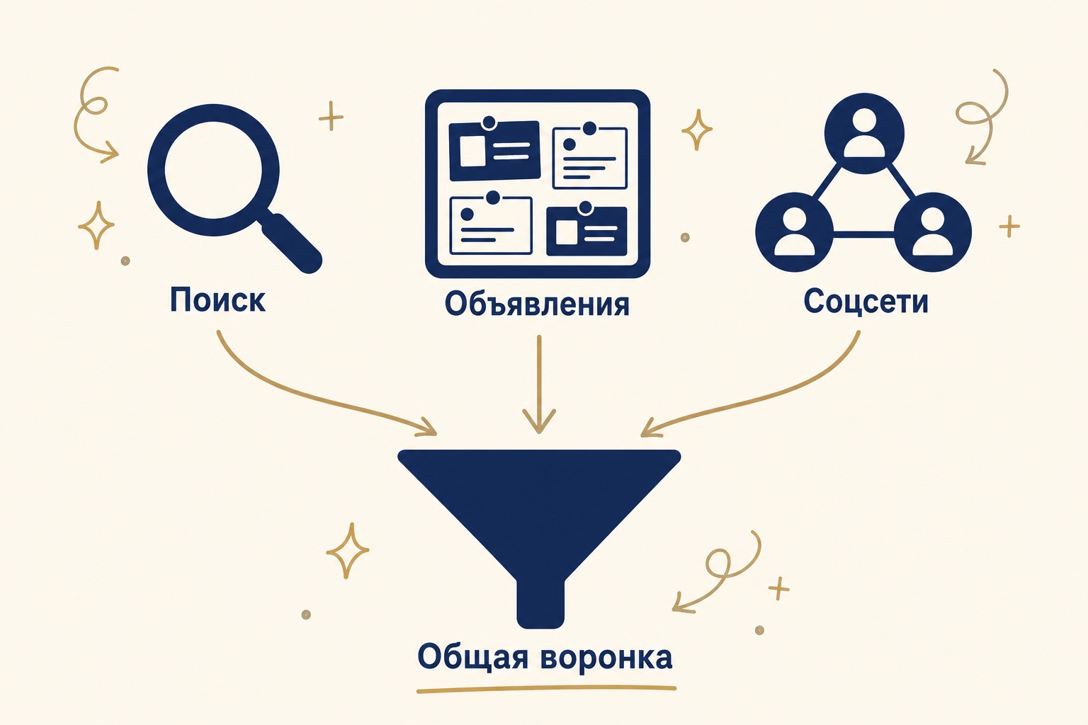 2. Как выбрать канал лидогенерации под нишу — схема