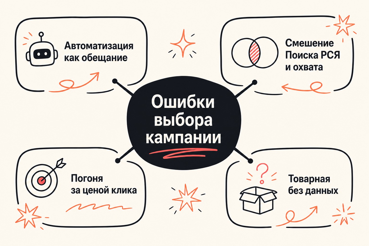 3. Кому подходит Мастер кампаний в Яндекс.Директе — схема