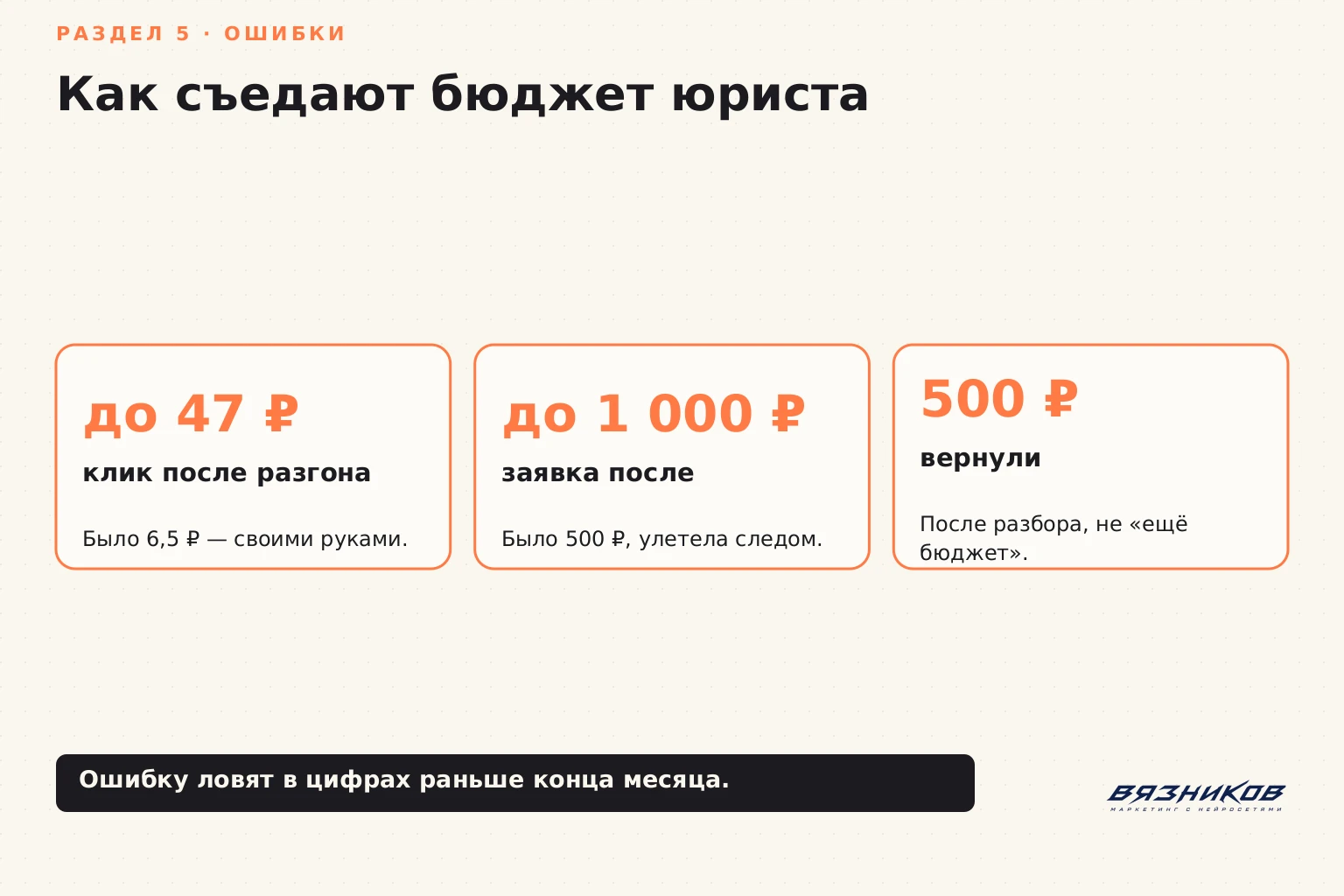 Реклама юридических услуг: ошибки, которые съедают бюджет