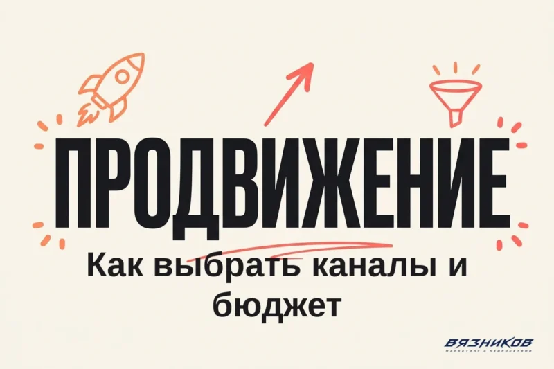 Продвижение: каналы, цены и с чего начать